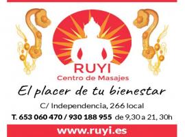 Centro de masajes tradicionales chinos Ruyi en Barcelona